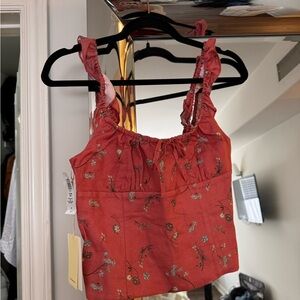 NWT Aritzia Linen Top